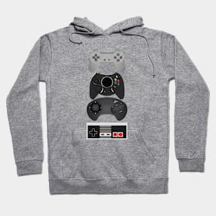 Video Game Controller, Game room, Geeky art, Gaming room, Retro controllers Hoodie